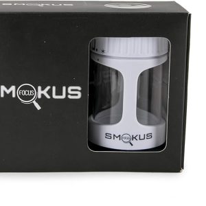 smokus focus stash jar white