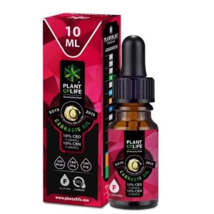 plant of life aceite 10% cbd 10% cbn 10 ml