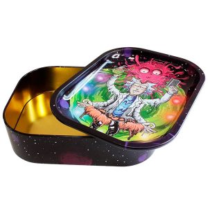 bandeja metal 18x14 cm. con caja