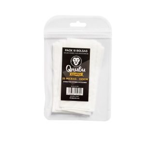 bolsa qnubu rosin press 11x5 cm. 10 u. 25 micras