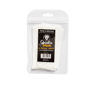 bolsa qnubu rosin press 11x5 cm. 10 u. 70 micras