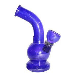 bong cristal mini purple 11 cm.