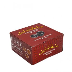 carbón cinco estrellas 26 mm. 500 gr.