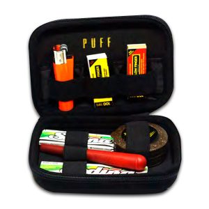 estuche clasificador 17x12x6 cm. black