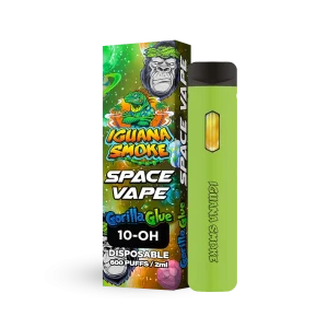 iguana smoke vaper 10 oh gorilla glue 2ml