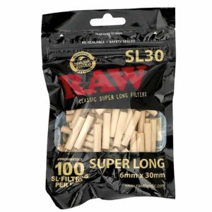 raw filtros black sl30 celulosa super long 100