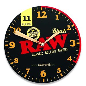 reloj raw black ø 30cm