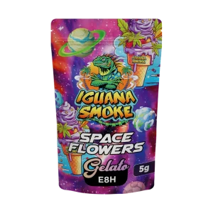 iguana smoke flor e8h gelato space flowers 5 gr