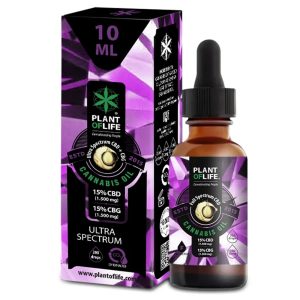 plant of life aceite 15% cbd 15% cbg 10ml