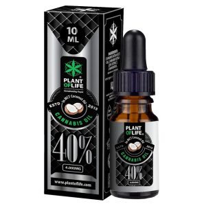 plant of life aceite de coco 40% cbd 10 ml
