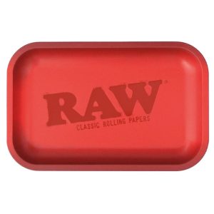 raw bandeja matte red pequeña