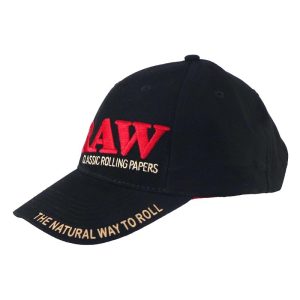 raw gorra black