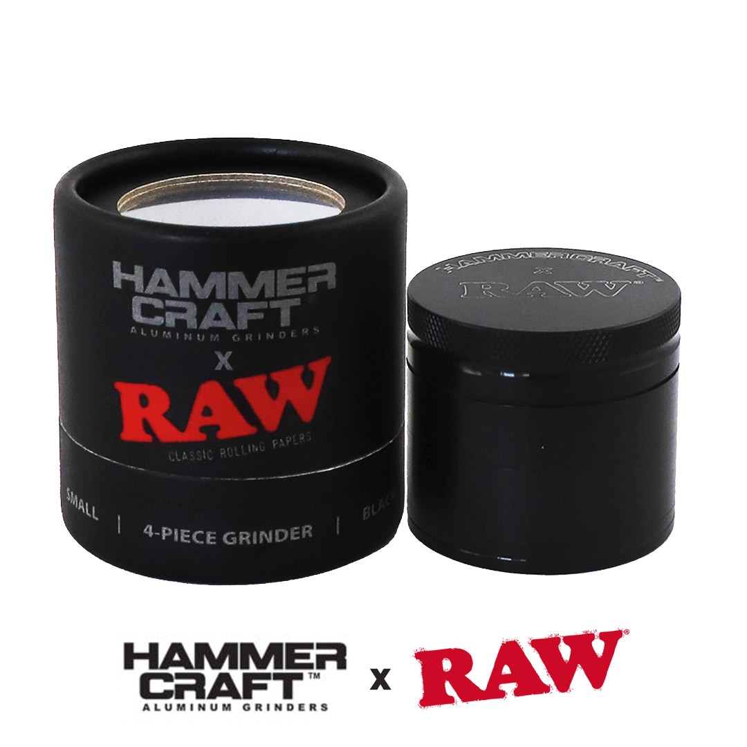 raw grinder hammercraft 4 partes negro raw grinder hammercraft 4 partes negro