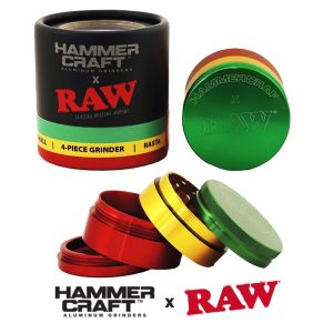 raw grinder hammercraft 4 partes rasta
