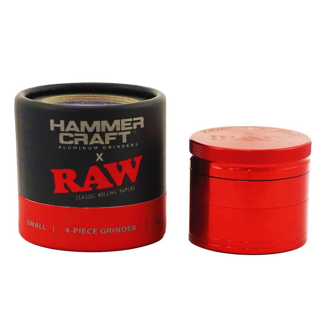raw grinder hammercraft 4 partes rojo raw grinder hammercraft 4 partes rojo