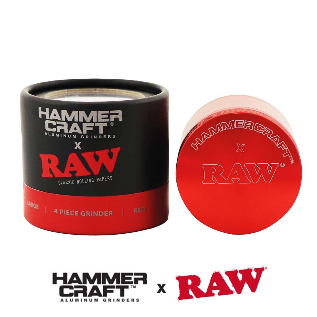 raw grinder hammercraft 4 partes rojo raw grinder hammercraft 4 partes rojo