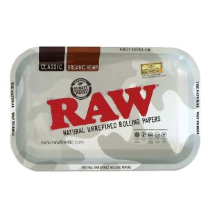 raw bandeja metal camuflaje artic pequeña