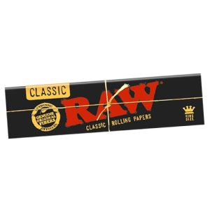 raw papel black ks