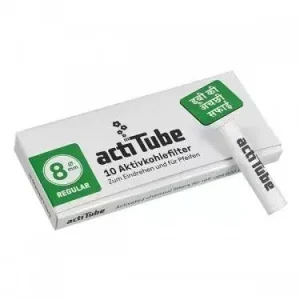 filtros acti tube 8 mm. 10 ud.