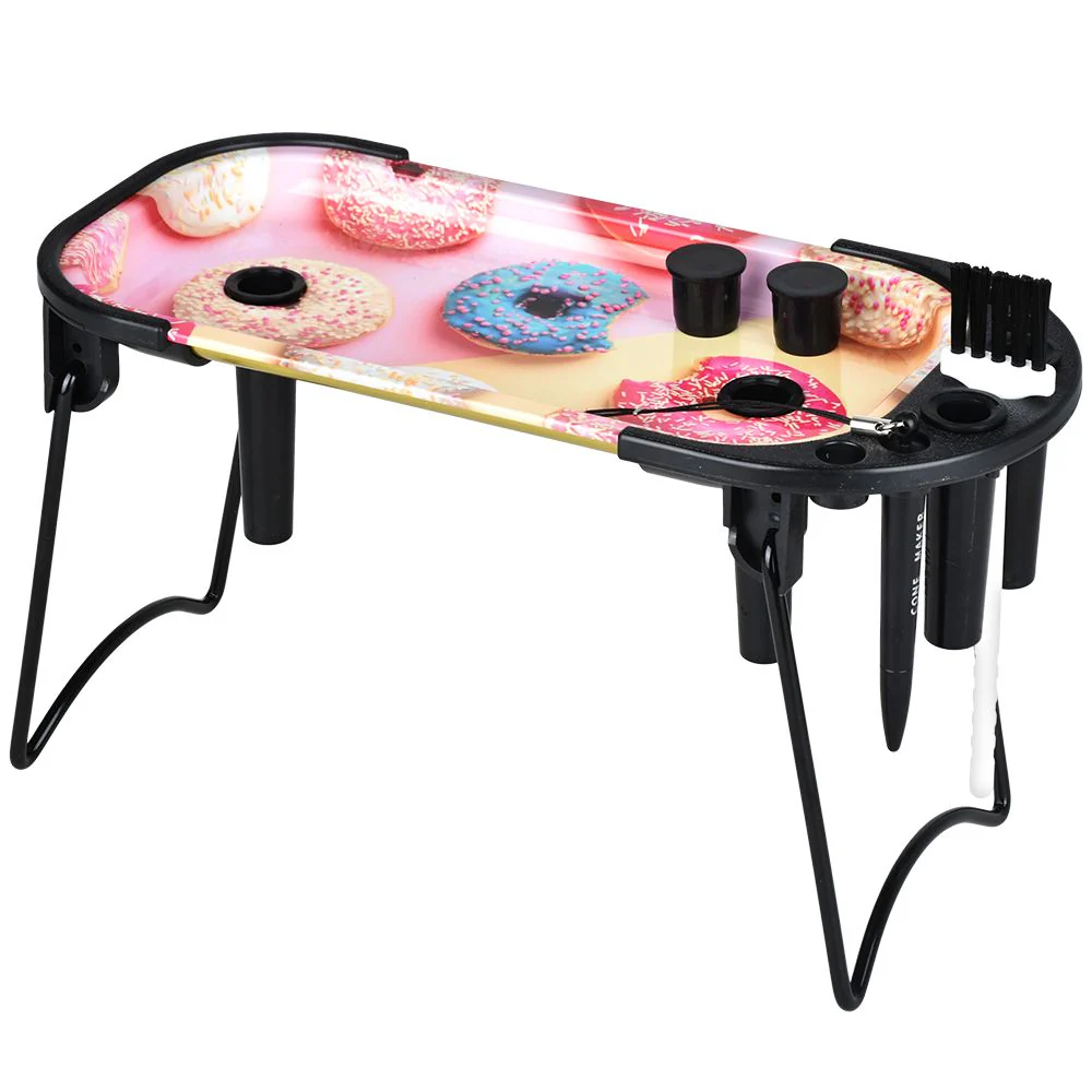bandeja metal donuts rolling console bandeja metal donuts rolling console
