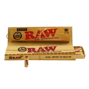 raw connoisseur king size prerolled
