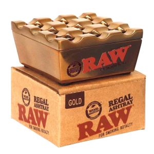 cenicero raw metal regal negro
