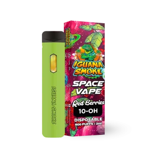 iguana smoke vaper 10 oh red berries 2ml